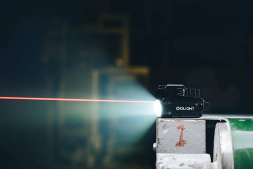 Olight - Waffenlicht mit Laservisier BALDR RL MINI - 600 lumens - Black