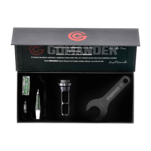 Gomander - Raptor Mündungsbremse - 7,62 mm - M14x1 - Schwarz - TB0.10178_1-M14