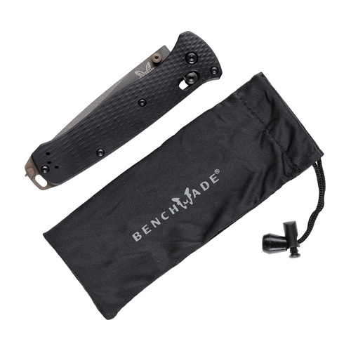 Benchmade - Klappbares Taktisches Messer 537SGY-03 Bailout - CPM-M4 - Schwarz - 537SGY-03