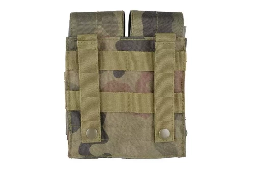 GFC Tactical - Doppelte M4/M16 Typ Magazintasche - MOLLE - Nylon - Wz.93 PL Woodland - GFT-19-011403