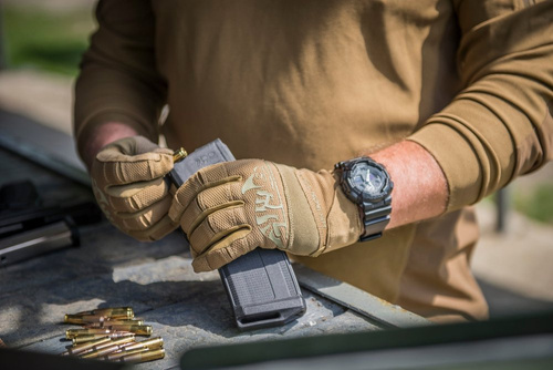 Helikon - Range Tactical Handschuhe Hard® - Schwarz / Schatten Grau - RK-RNG-PO-0135A