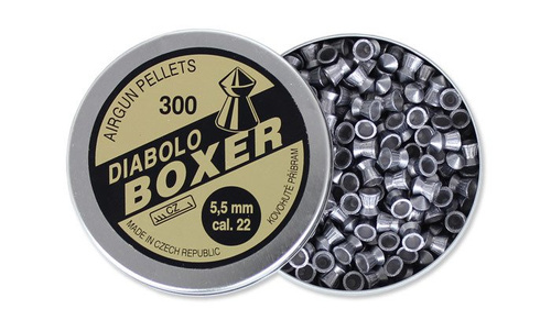 Kovohute Pribram - Pellets Diabolo Boxer - 300 Stk. - 5,5 mm
