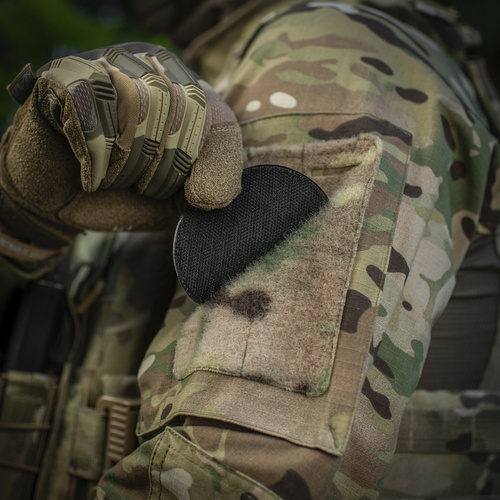 M-Tac – Aufnäher „Der Weg des Samurai“ – 3D PVC – Weiß/Rot – 51338302