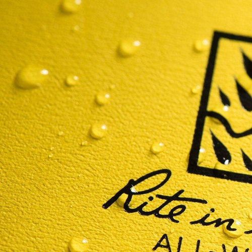 Rite in the Rain - Wasserdichtes Notizbuch Large Bound Book - 223 x 175 mm - 80 Blatt - Gelb - 370F-LG