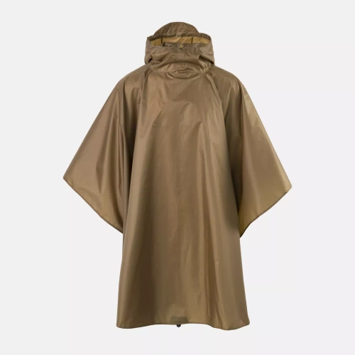 Helikon - Poncho Lightweight - Polyester Ripstop - Coyote - PO-LHW-PO-11