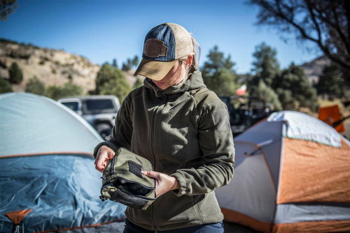 Helikon - Reise-Toilettenbeutel - Schwarz / Orange - MO-TTB-NL-2401A