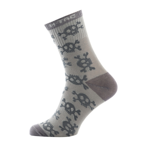 M-Tac - Mk.3 Sommersocken - Pirate Skull - Hellgrau- 30903911