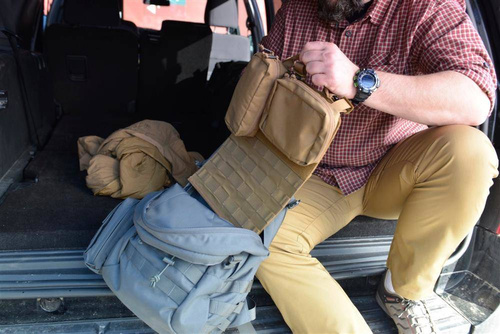 Helikon - Molle-Adapter 3 einsetzen - Shadow Grey - IN-MA3-CD-35