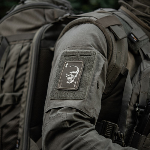 M-Tac - Moralaufnäher Patch Face of War - Cordura - Ranger Green - 51389023