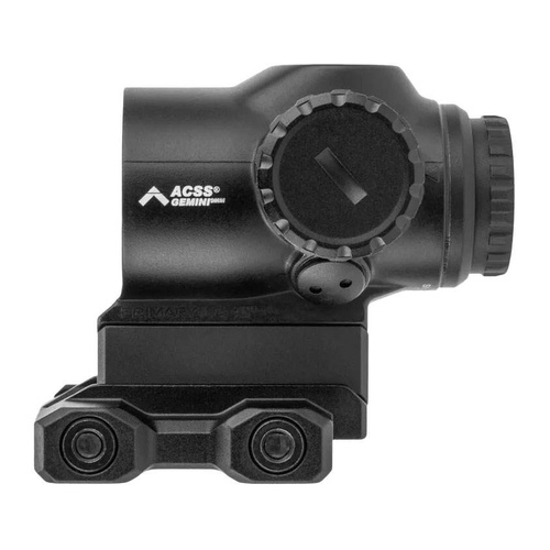 Primary Arms - Prismenvisier SLx - 1x - ACSS Gemini IR Rot - Schwarz - PA-SLX-1XMP-9MM