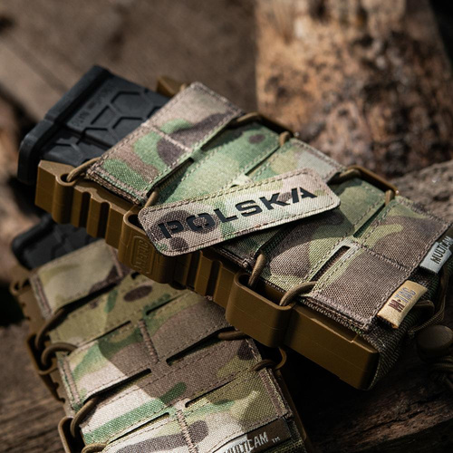 M-Tac - Aufnäher Polen 25x80 - Laserschnitt - Schwarz / MultiCam - 51004108