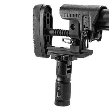 Leapers - UTG 4,7" Low Profile Forward Grip - Schwarz - MNT-GRP002SQ