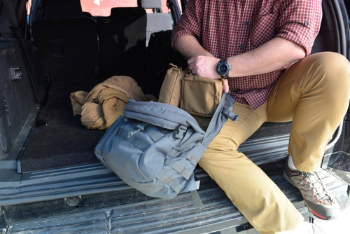 Helikon - Klettverschluss-Paneel Einsatz MOLLE Adapter 2 - Cordura - Coyote - IN-MA2-CD-11