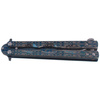 Martinez Albainox - Schmetterlingsmesser Rainblue Orient - 02140