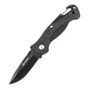 Ganzo - EDC-Klappmesser - 440 - Schwarz - G611-BK