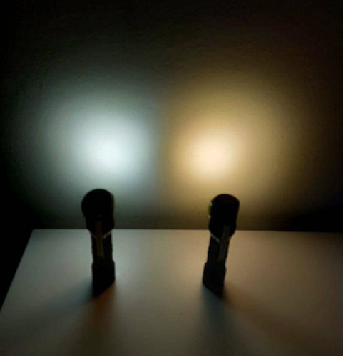 Armytek - Wiederaufladbare LED-Taschenlampe / Stirnlampe Elf C1 - Weiß Licht - 1000 lm - F05003C