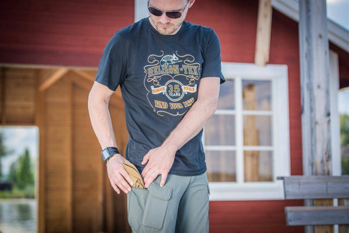 Helikon - Klappbare Outdoor-Kappe - Shadow Grey - CZ-FOC-NL-35