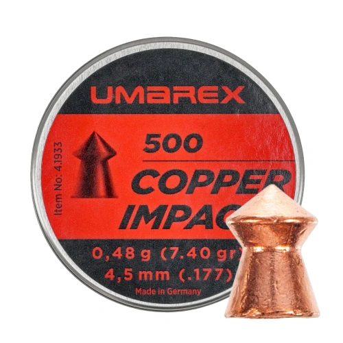 Walther - Luftgewehrkugeln Diabolo Walter Copper Impact - 4,5 mm - 500 Stück - 4.1933