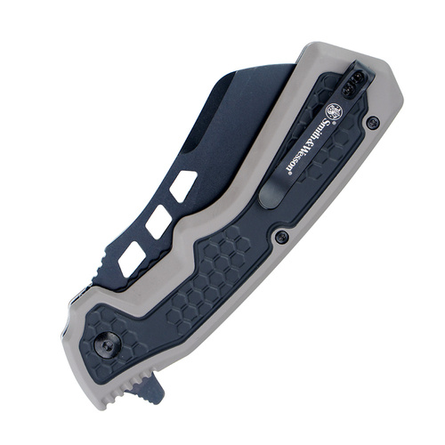 Smith&Wesson - Klappmesser Extraction & Evasion - Cleaver - Schwarz/Grau - 1208414