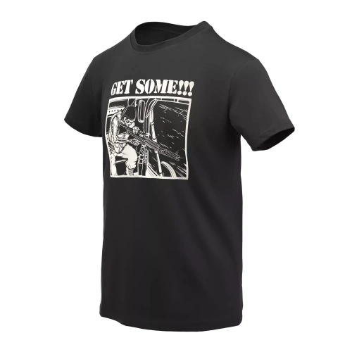 Helikon - T-shirt Get Some! - Schwarz - TS-GTS-CO-01