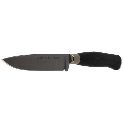 Muela - Versteckte Tang schwarz Micarta Messer 110 mm - NICKER-11M
