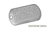 Dog-Tag - Silber + Geprägter Text