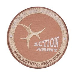 Action Army - Aufnäher - Braun