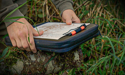 Rite in the Rain - Veranstalterin Monsoon Field Desk - Olive/Schwarz - 297