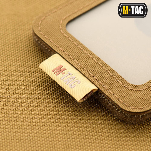 M-Tac - Ausweishalter mit transparentem Panel - Coyote - 10131005
