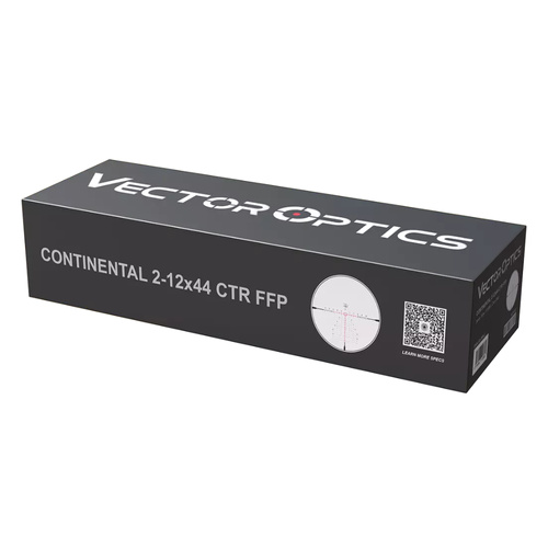 Vector Optics - Zielfernrohr Continental x6 2-12x44 FFP - VET-CTR 2 - Schwarz - SCFF-67