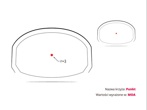 Vortex Optics - Venom Leuchtpunkt - 3 MOA