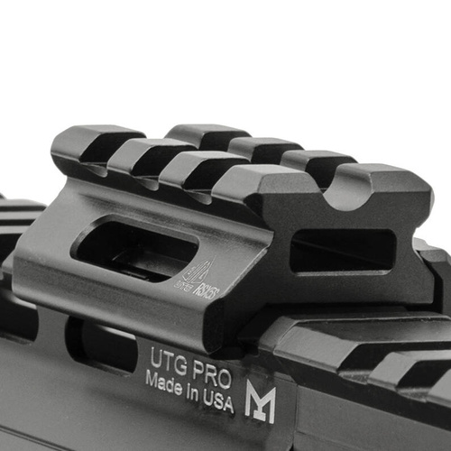 Leapers - Riser UTG Super Slim 3 Schlitz - 0.5" - Schwarz - MT-RSX5S