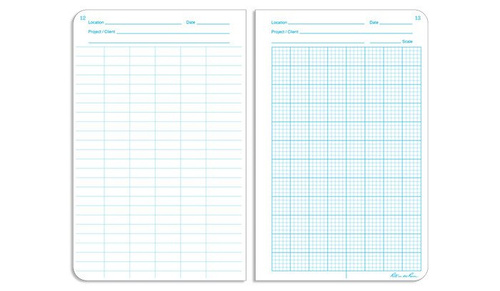 Rite in the Rain - All-Weather Geological Notebook - 4 3/8" x 7 1/4" - 540F - Gelb