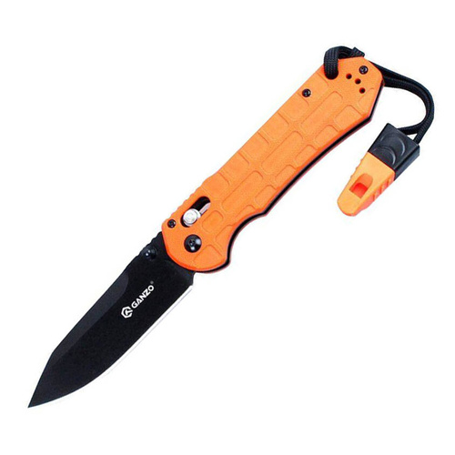 Ganzo - EDC Klappmesser G7453P - G-lock - 440C - Orange - G7453P-OR-WS - Survival Messer