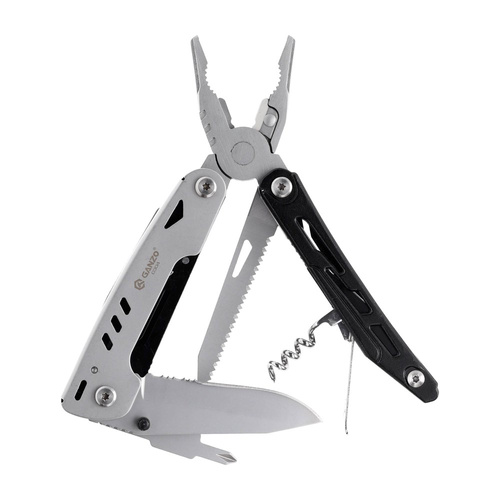 Ganzo - Multitool mit Bitsatz - 18 Werkzeuge - G304