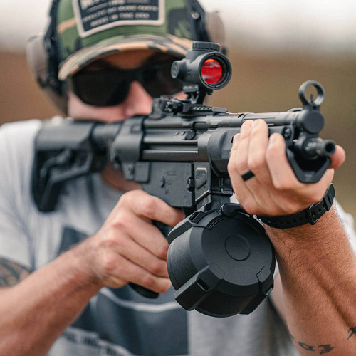 Magpul - PMAG D-50® MP Trommelmagazin für HK94 und MP5 - 9x19 mm Para - Schwarz - MAG1181-BLK