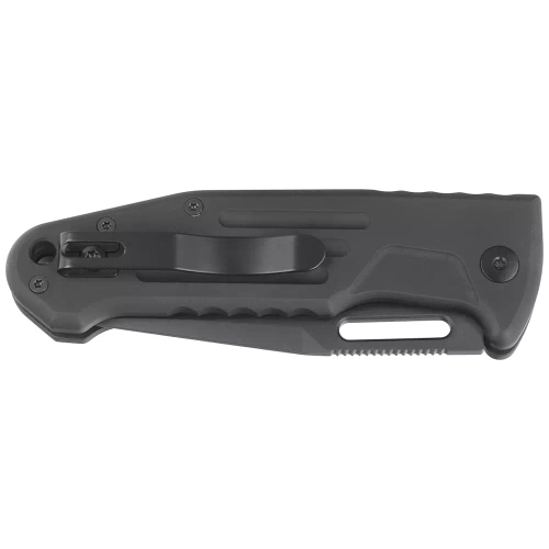 Fox - Automatik-Messer New Smarty - Clip Point - Aluminium - PVD - N690Co - Schwarz - FX-503 ALB