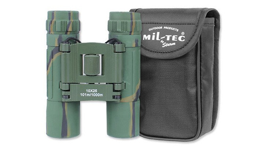 Mil-Tec - Mini 10x25 Fernglas - Camo - 15702020