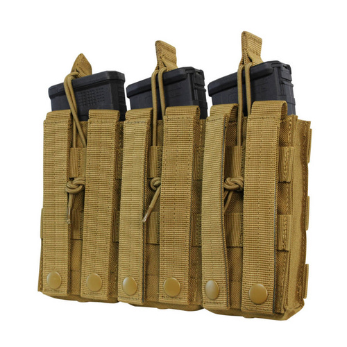 Condor - Open Top Triple M4/M16 Mag Pouch - Schwarz - MA27-002