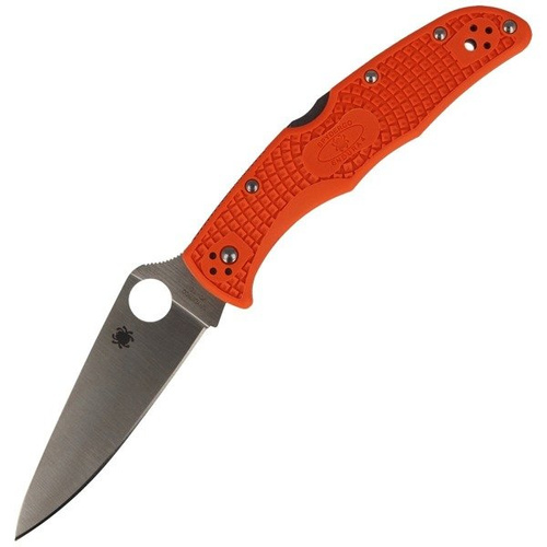 Spyderco - Endura® 4 FRN flach geschliffen Orange Messer - C10FPOR