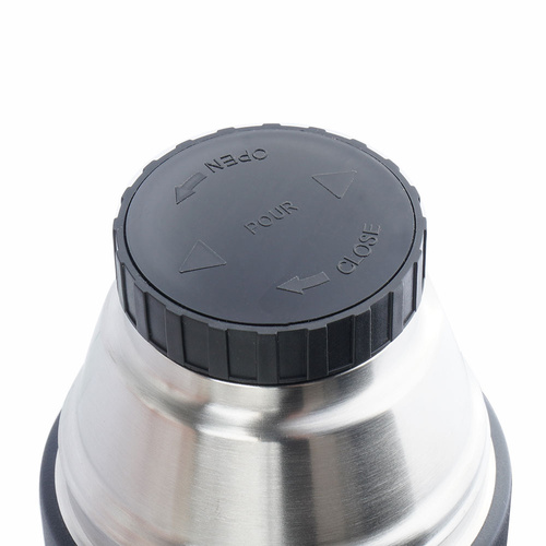 Rockland - Stahlthermoskanne Polaris - 1000 ml - Schwarz