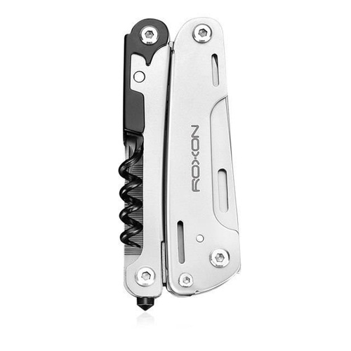 Roxon - Multitool S801S mit einem Satz Bits - Perlgrau - CM1334