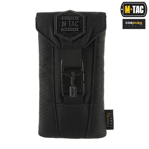 M-Tac - Elite Hex Phone Case - Groß - Schwarz - 10160002