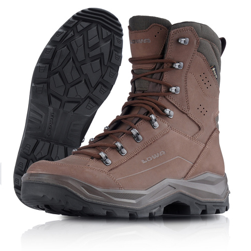 Lowa - Hohe Taktische Stiefel Renegade II N GTX HI TF - Gore-Tex - Dunkelbraun - 310911 0493