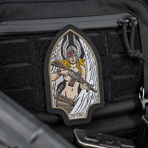 M-Tac – Valkyrie-Aufnäher – Stickerei – Schwarz/Ranger-Grün – 51425223