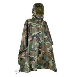 Mil-Tec - Poncho US - RipStop - Woodland - 10630020