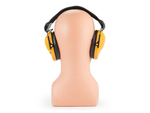 RealHunter - Set aus Active PRO Gehörschützern und Schutzbrille - Orange 