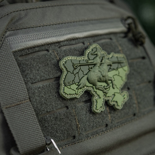 M-Tac – Cossack Ukraine Patch – PVC 3D – Horse Charge – Oliv – 51349001