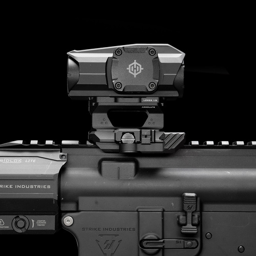 Strike Industries - QD Halterung für T1/T2 Kollimatoren - Picatiny - Schwarz - SI-T1-QDRA-BK