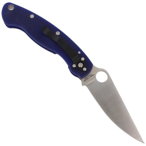 Spyderco - Military™ Modell G-10 Dunkel Blau CPM S110V Messer - C36GPDBL